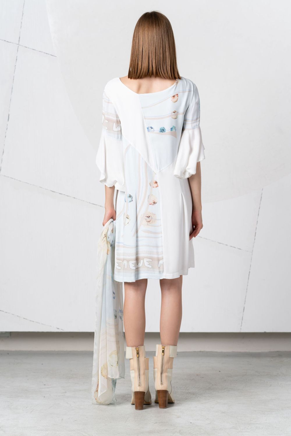 EC- Dress ST.ROSE Idillo short bell sleeves