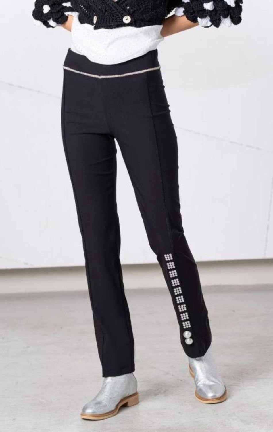 EC- Leggings strass n pearls
