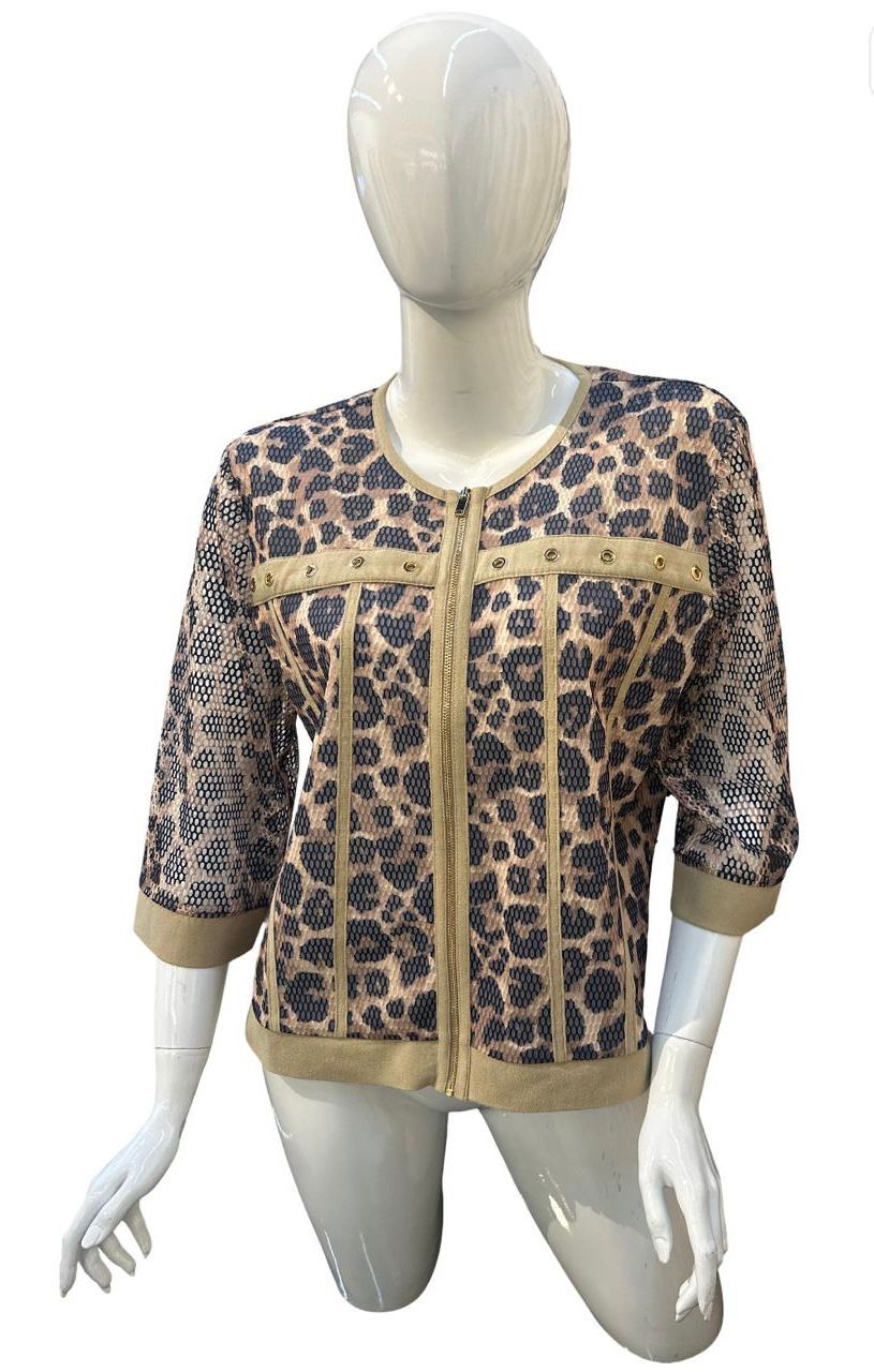 Fuego -Jacket zip perfore