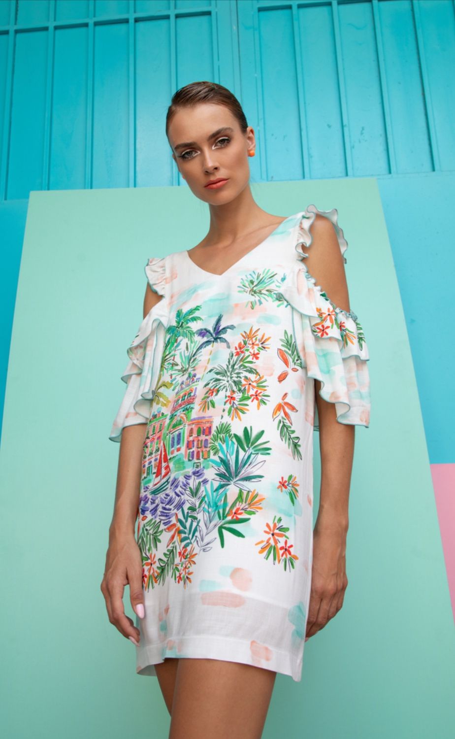 LeslieMonteCarlo - Viva - Dress cold shoulders