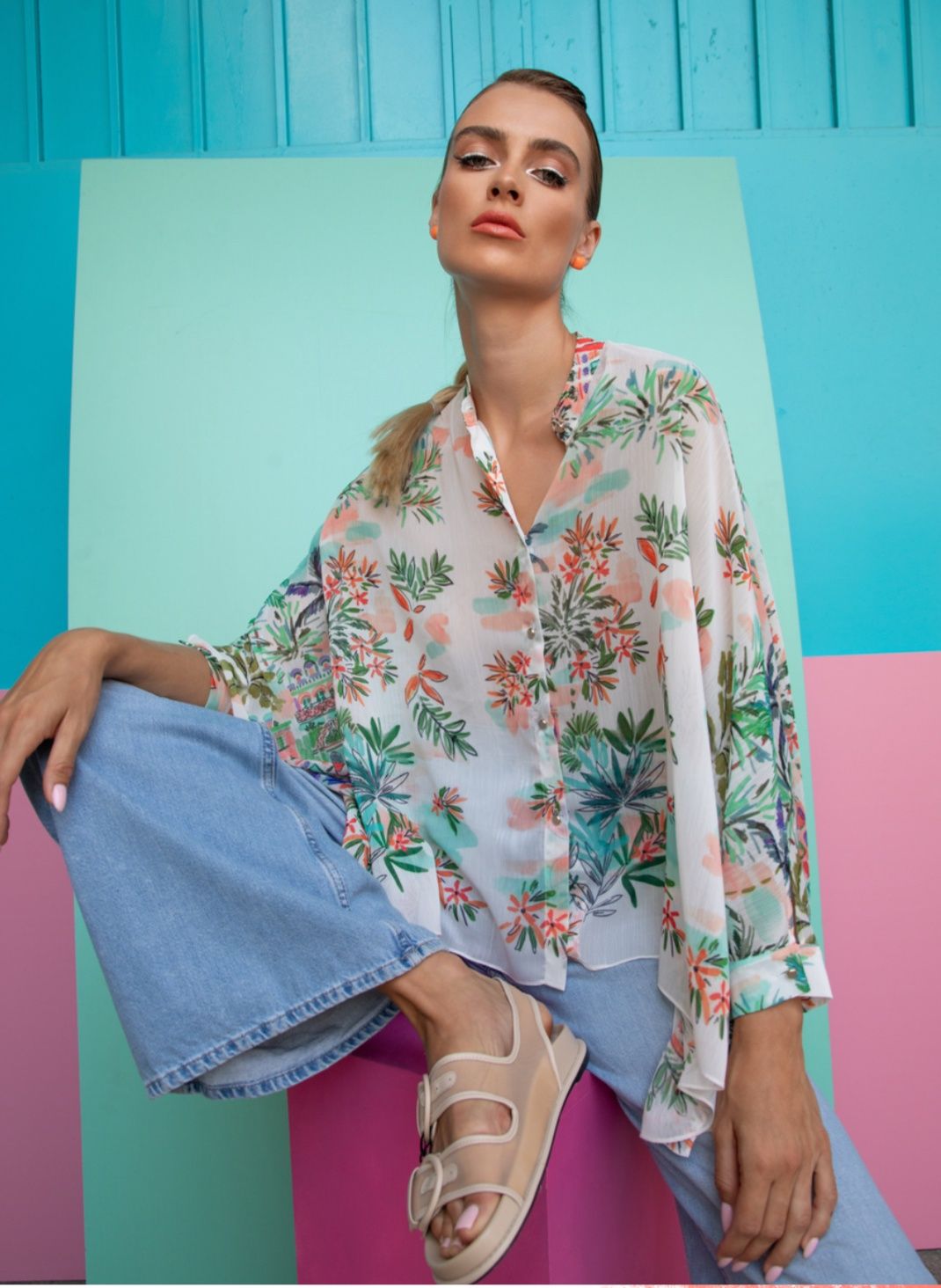 LeslieMonteCarlo - Viva - Tunic voile