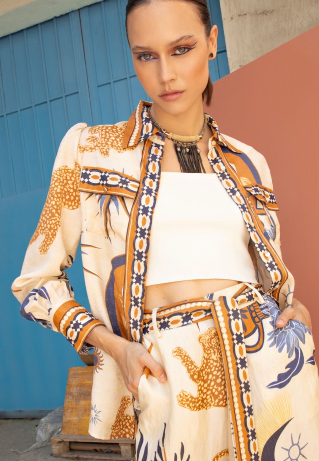 LeslieMonteCarlo - Venus - Shirt satin