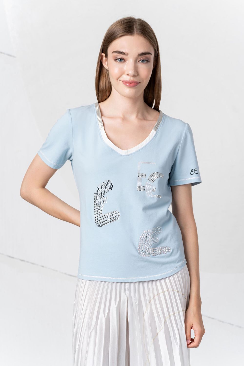 Elisa Cavaletti- T-Shirt Elisa Cavalettilogo short sleeves
