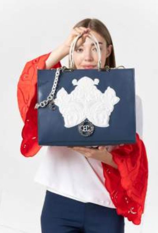 Elisa Cavaletti- Bag navy