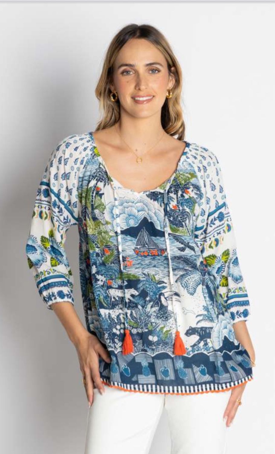 LULALIFE OCEAN DITA TOP
