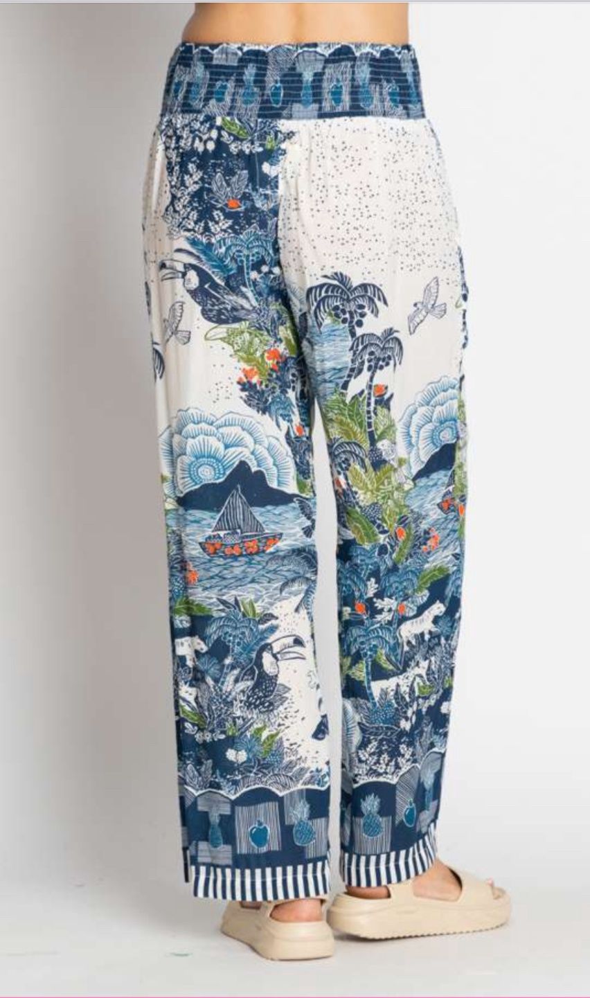 LULALIFE OCEAN DITA PANTS