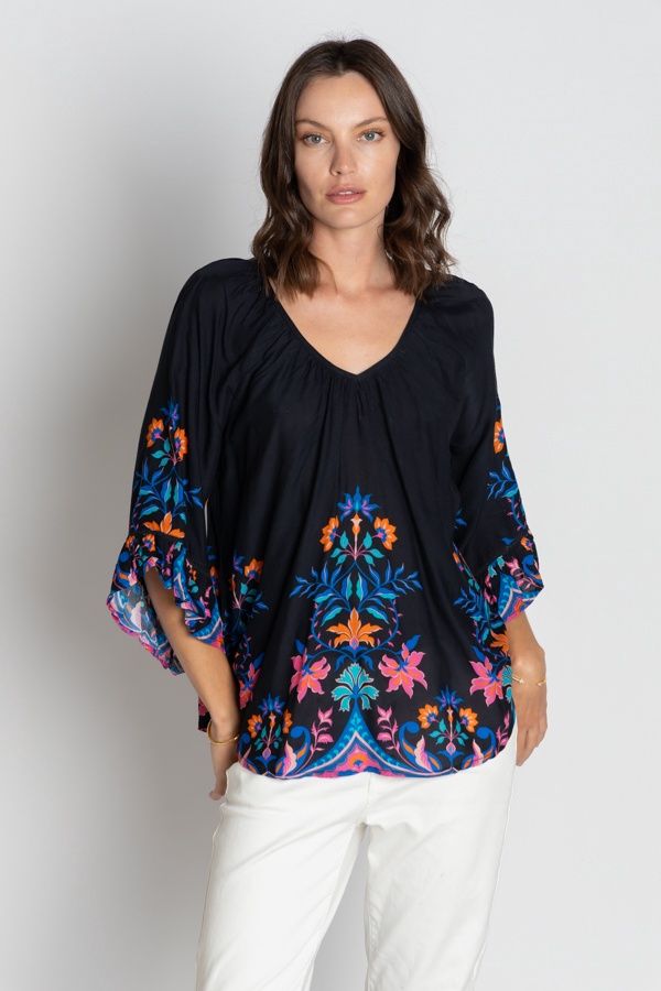 LULASOUL BLACK BAHIA TOP