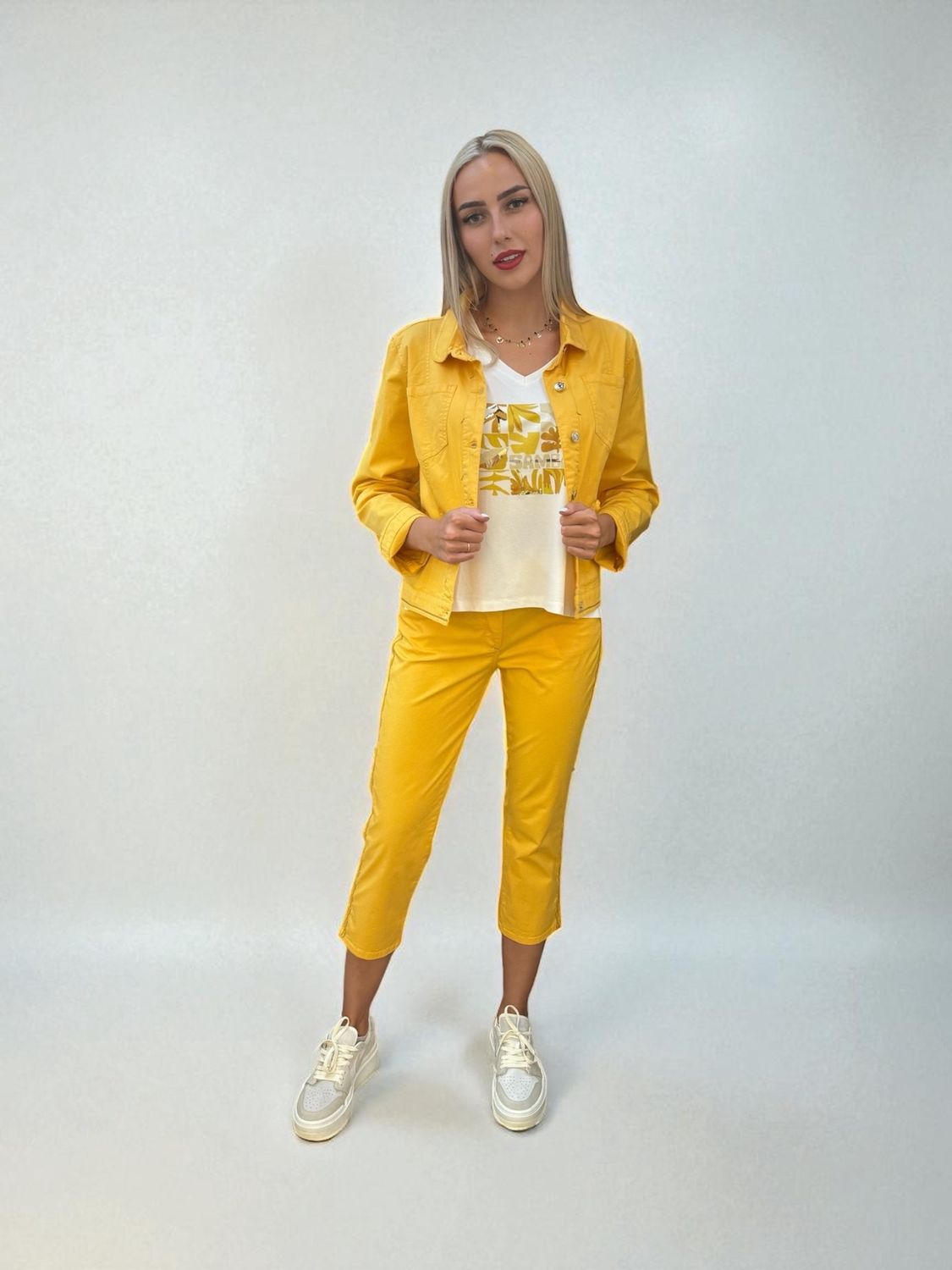 Fuego -Blouson cotton Yellow