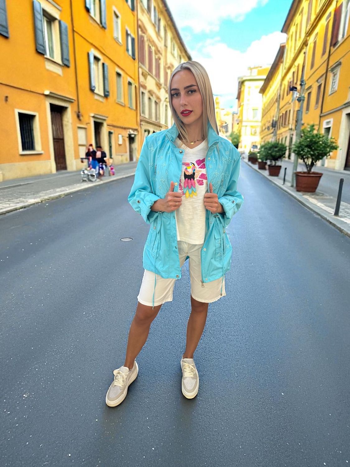 Fuego - Coupe Vent Turquoise