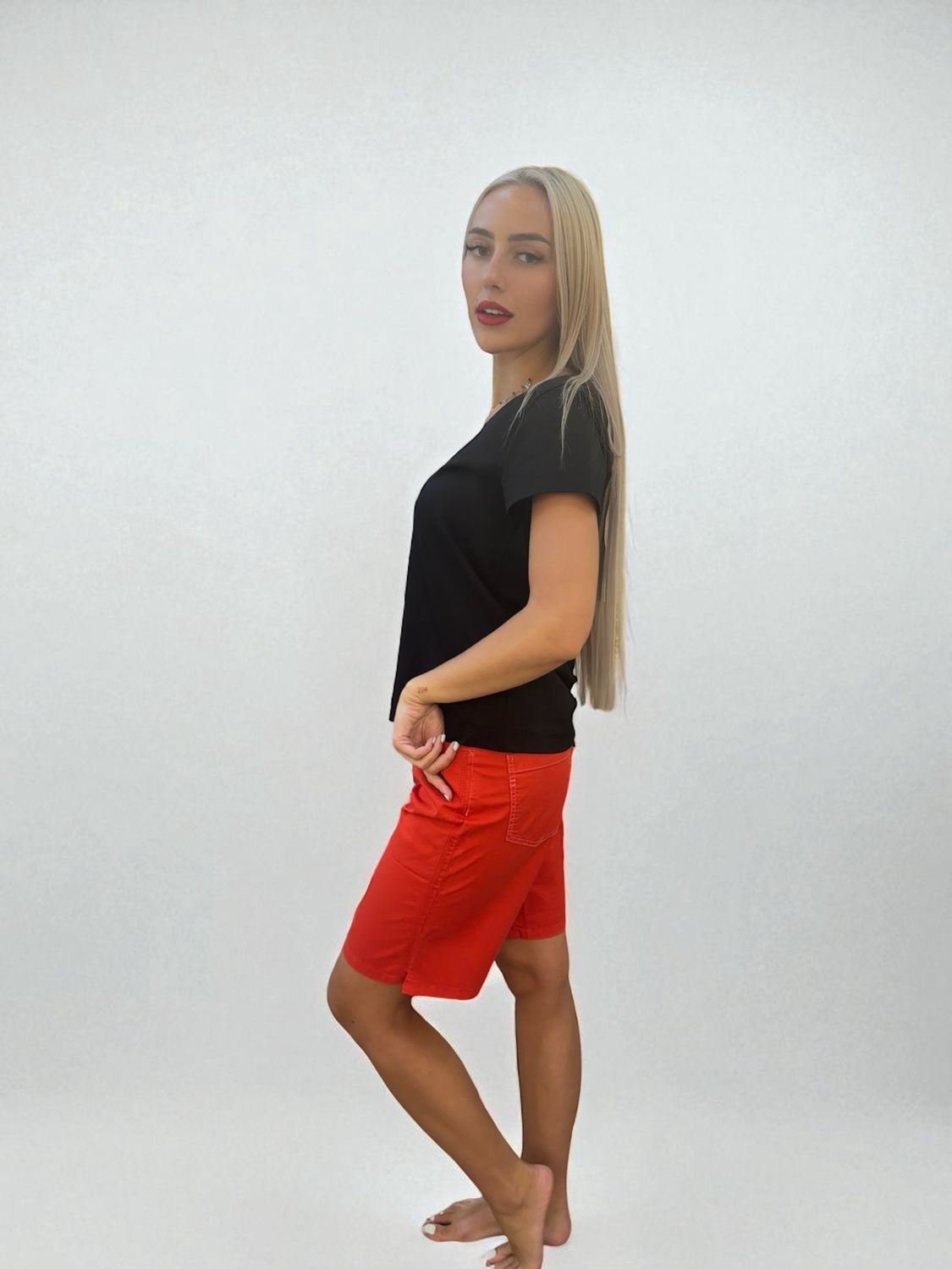 Fuego -Short Red
