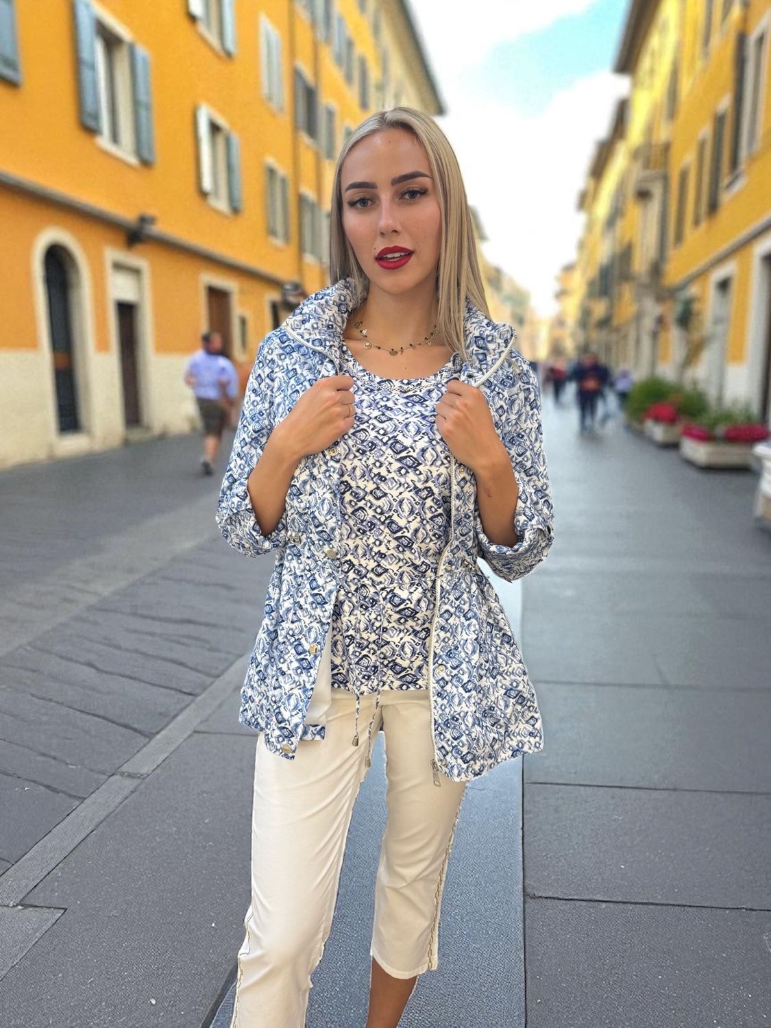 Fuego - Coupe Vent Blue print