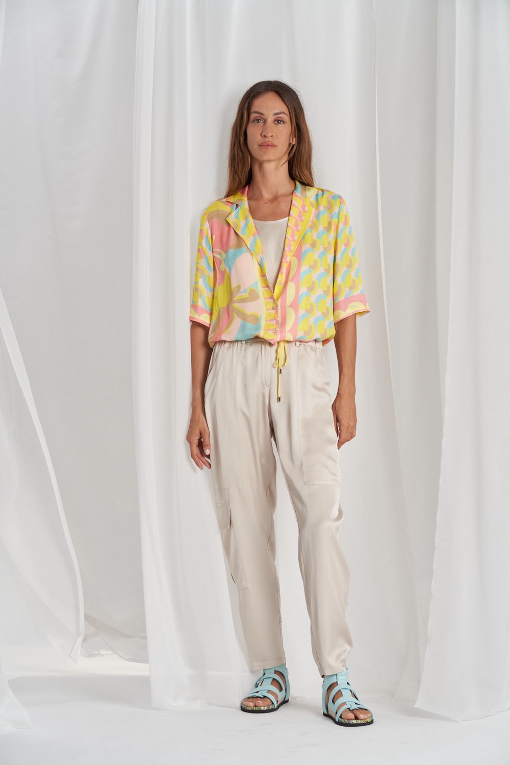 Tricot Chic - Blouse viscose print