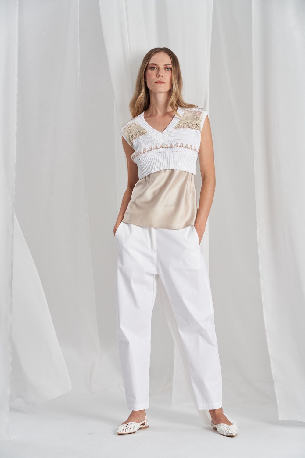 Tricot Chic- Pants Straight elastic band