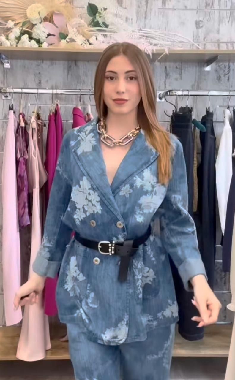 d&#39;l-Jkt jeans print