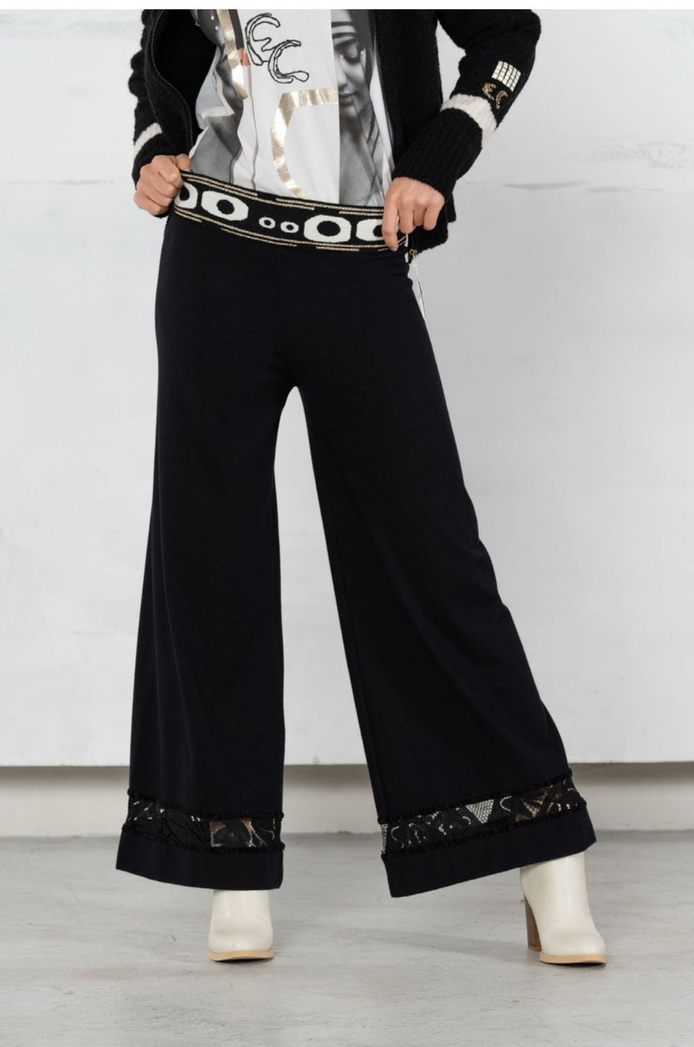 EC- Pts flare crochet butt