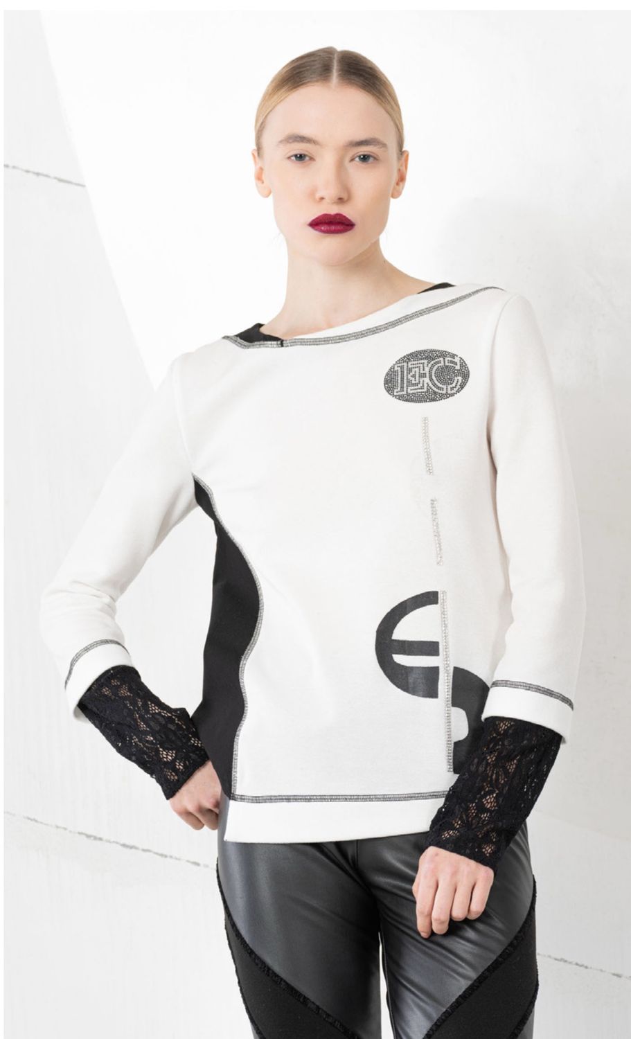 EC-TOP viscose lace wrist