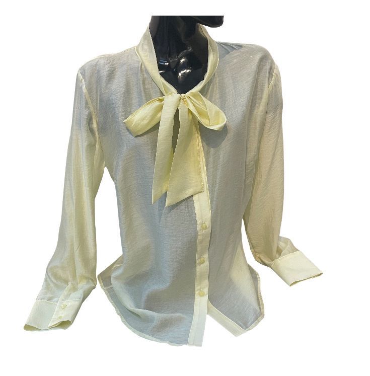 Marley- shirt silk bow