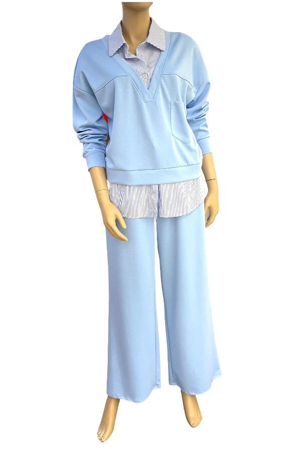 Venti-joggin suit stripe