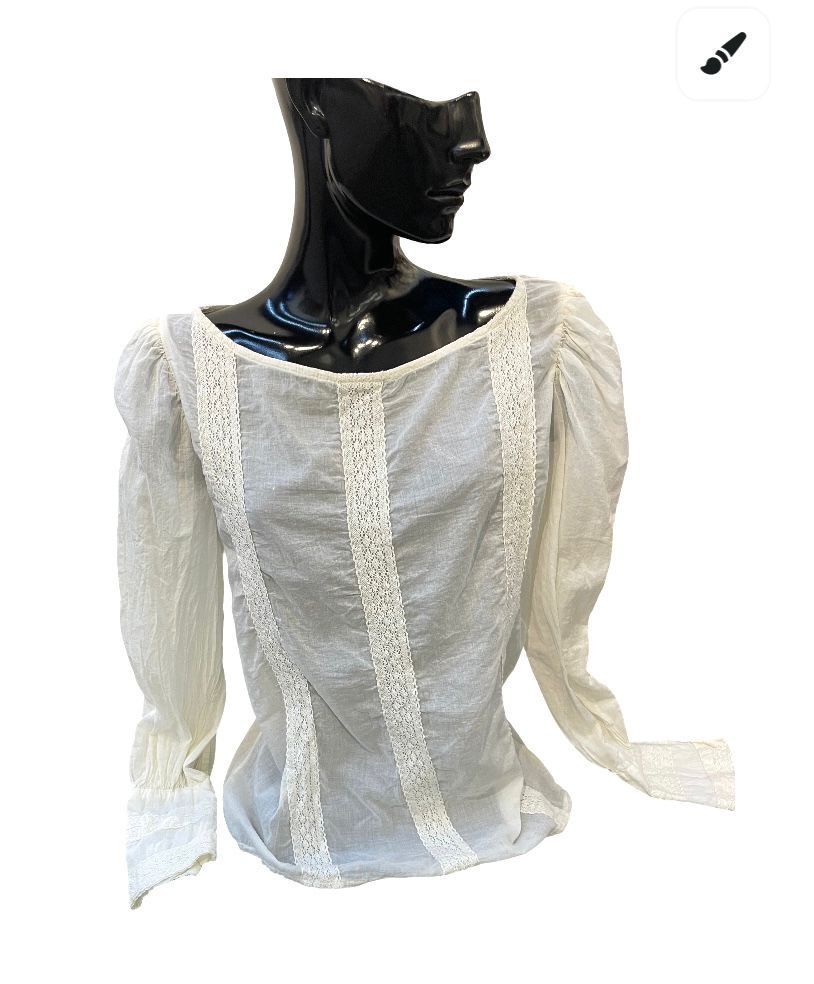 Marley- blouse 100% cott lace
