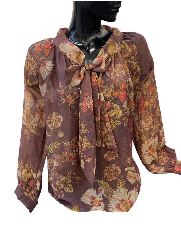 kiki- blouse voile frill