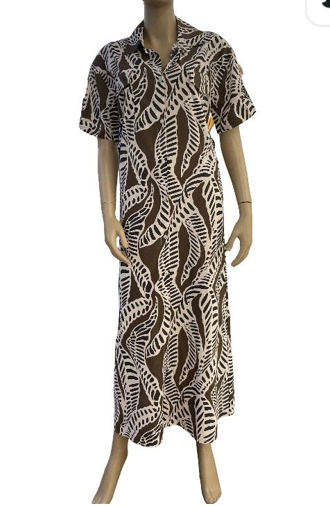 kiki- Dress shirt long+ belt