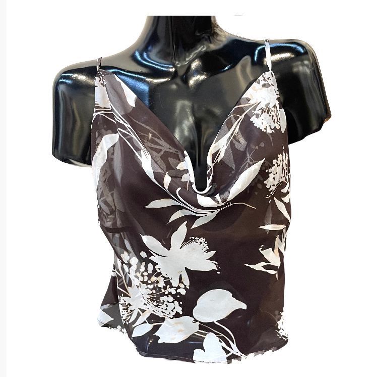 kiki- Cami spaghetti voile