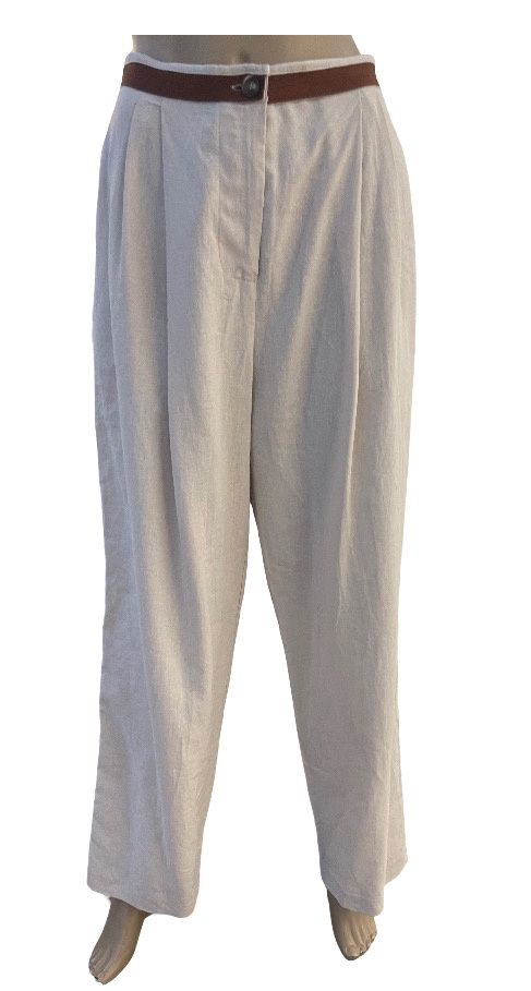 kiki- Pants linen pleats