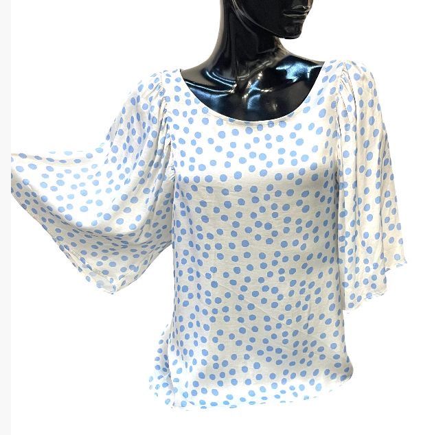 kiki- Top satin dots MK