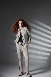 Tricot Chic - Pants draw string boucle beige