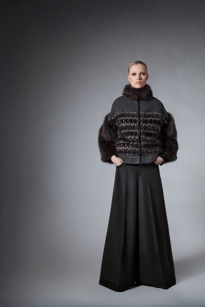 Tricot Chic - Jacket thick Eco Fur Brown