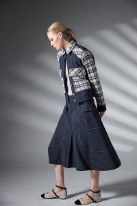 Tricot Chic - Skirt cargo stripe Navy