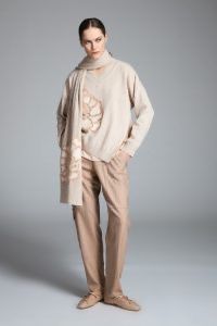 Tricot Chic - Pants chevron Tabac