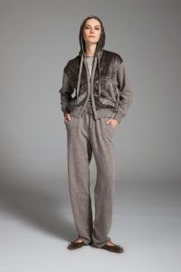 Tricot Chic - Pants draw string Taupe