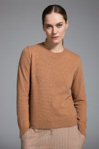 Tricot Chic - Pull round neck Caramel