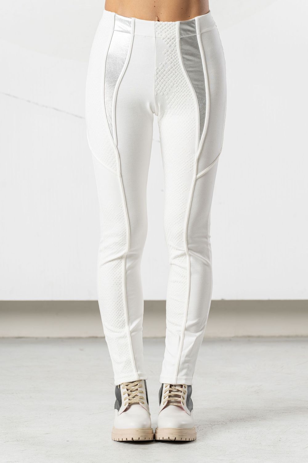 Elisa Cavaletti - Leggings shiny side Black