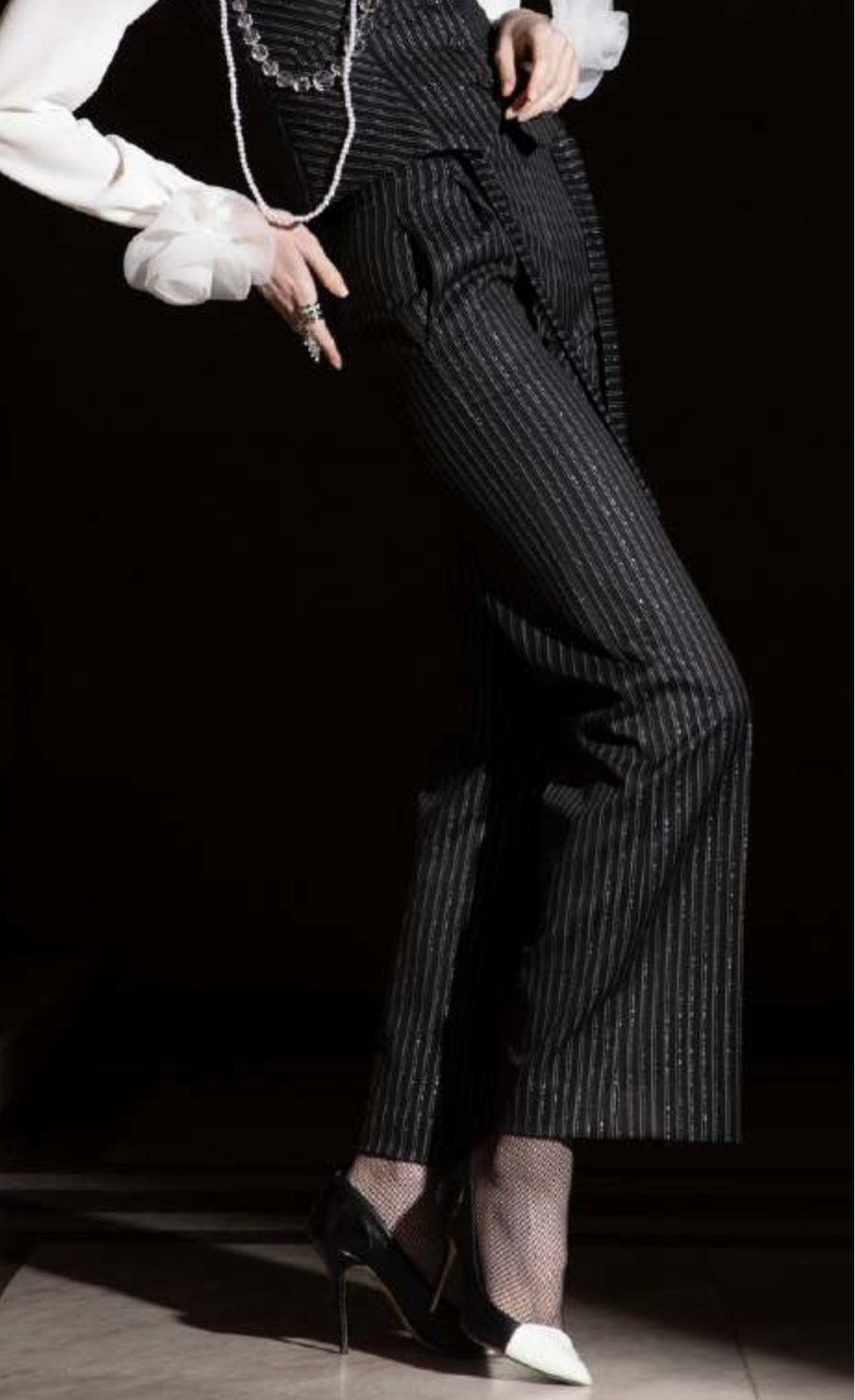 Uniforme - Pts stripe crepe