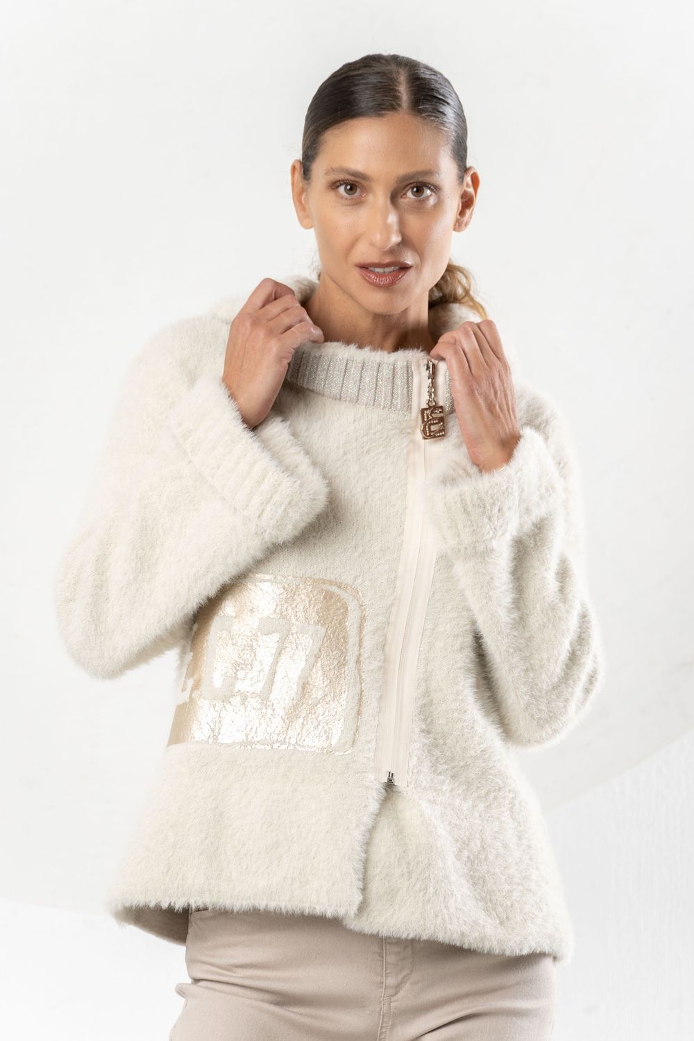 Elisa Cavaletti - Jacket Flauto Light Beige