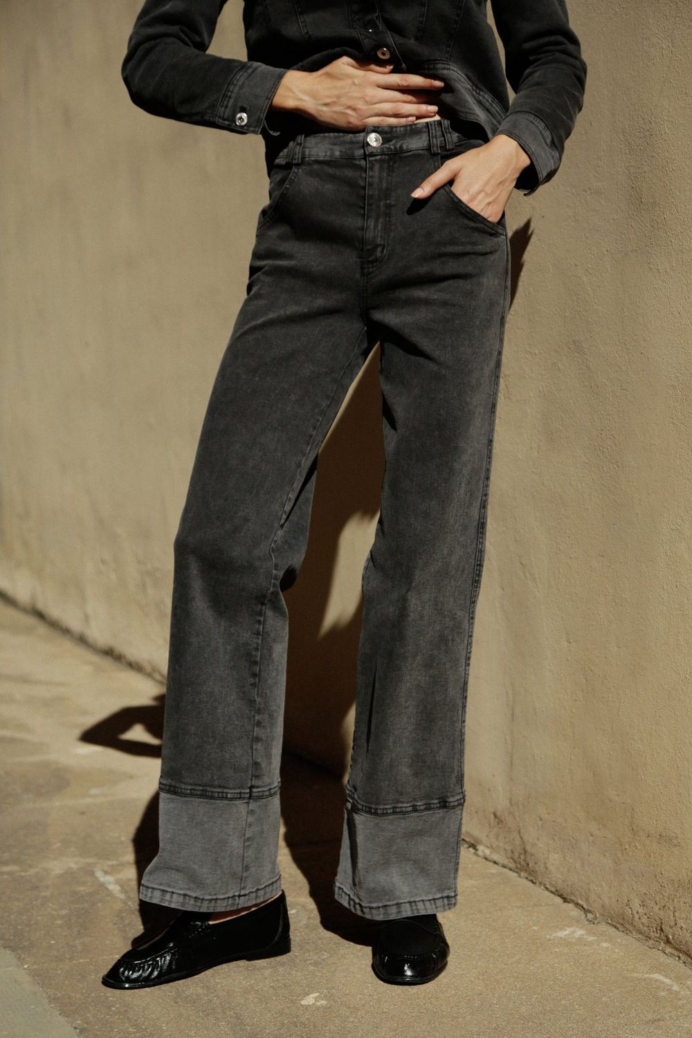 Leslie Monte Carlo - Jeans flared buttom vintage