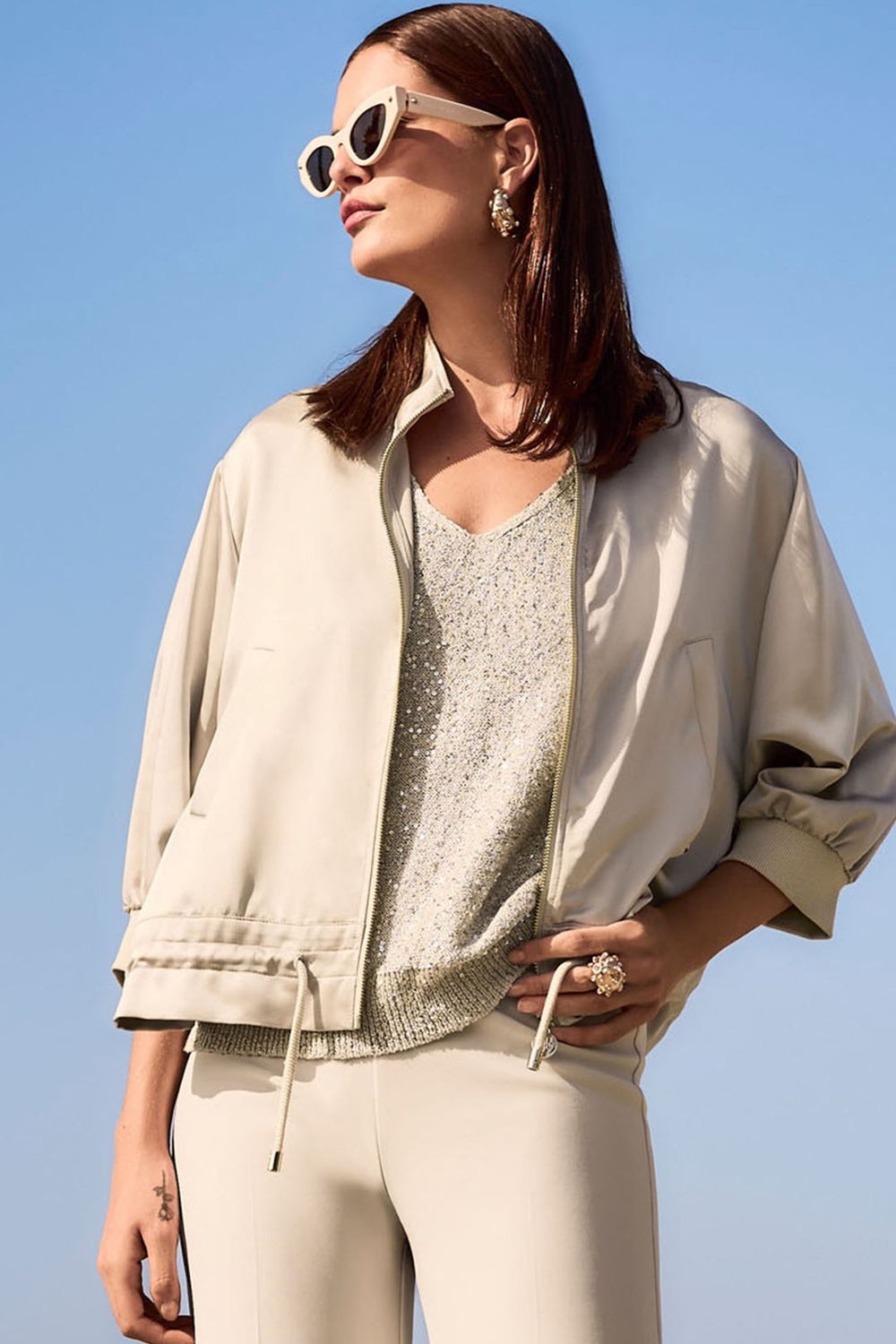 Joseph Ribkoff - Bomber Satin