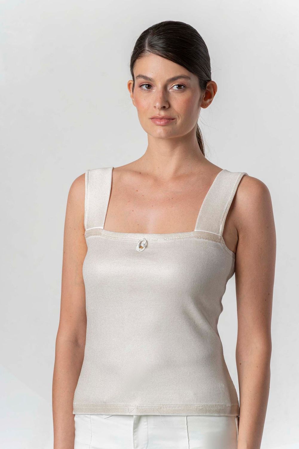 Elisa Cavaletti - T-Shirt cami thick straps
