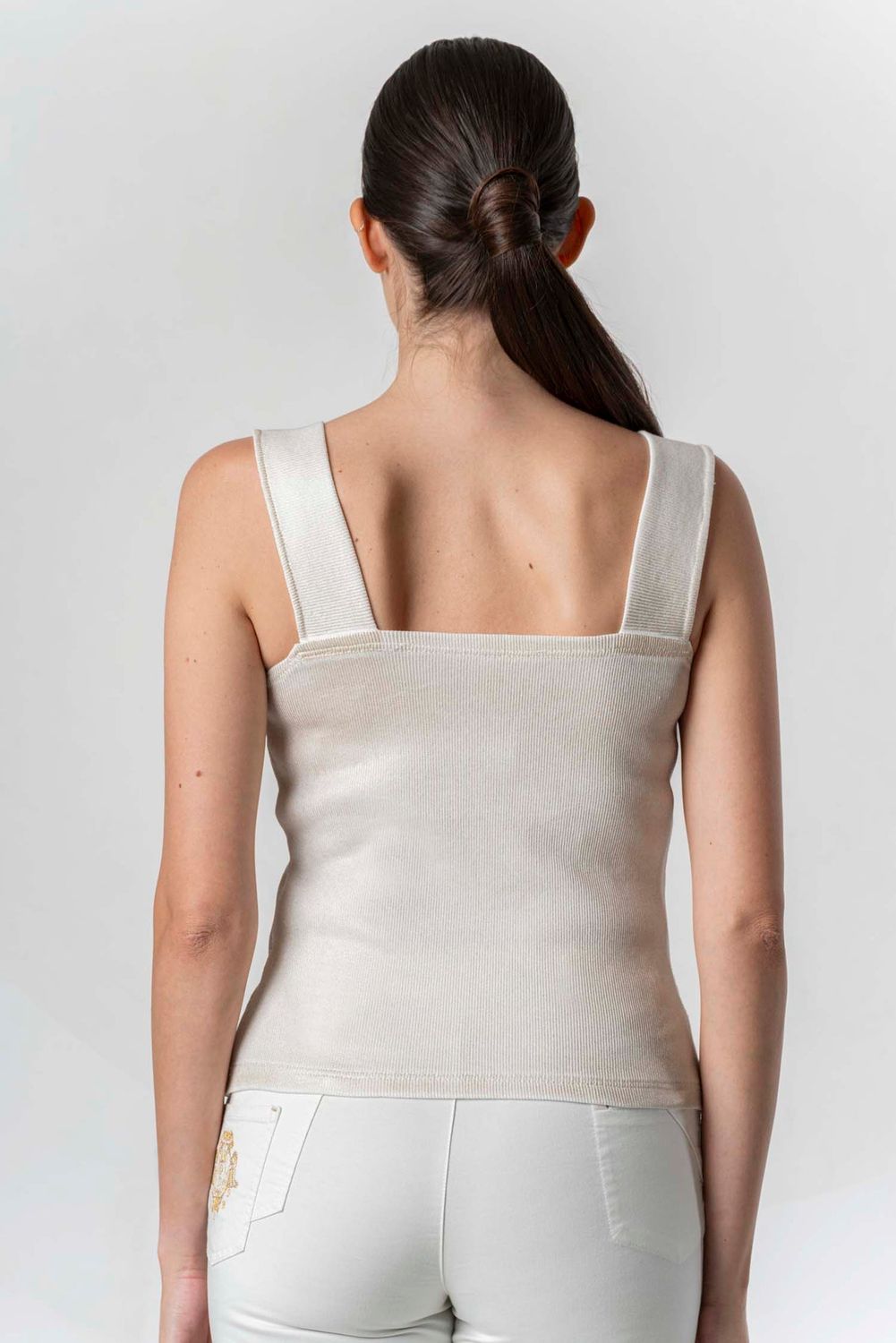 Elisa Cavaletti - T-Shirt cami thick straps