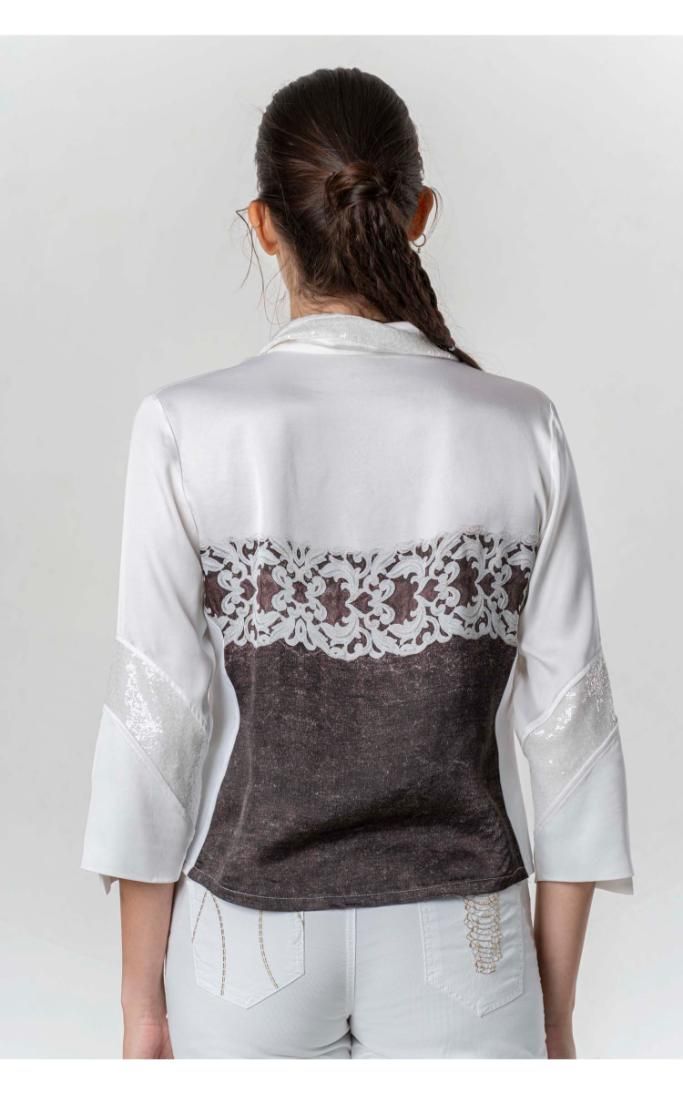 Elisa Cavaletti - Shirt arabesque print