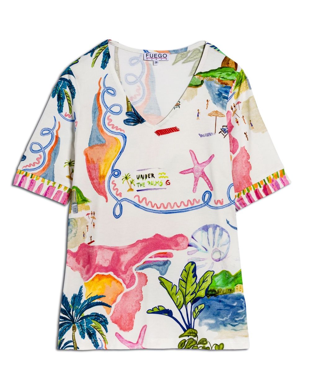 Fuego - T-Shirt under the palm