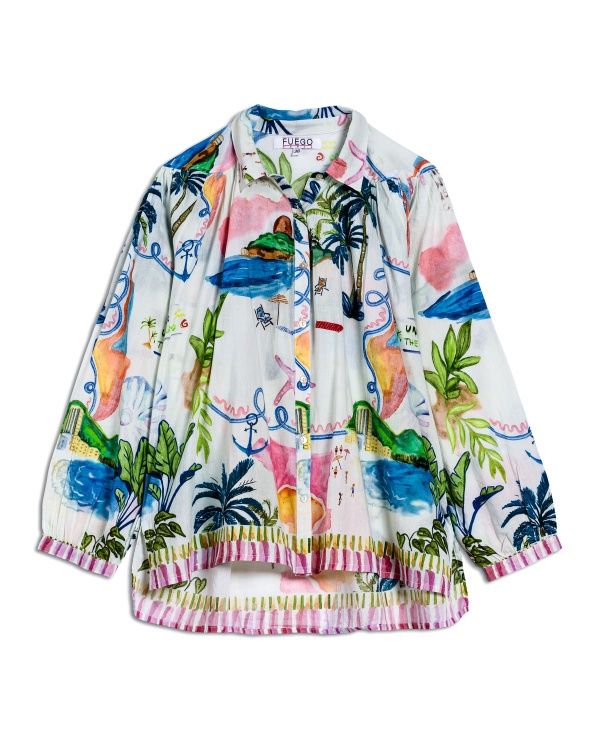 Fuego - Shirt cotton under the palm