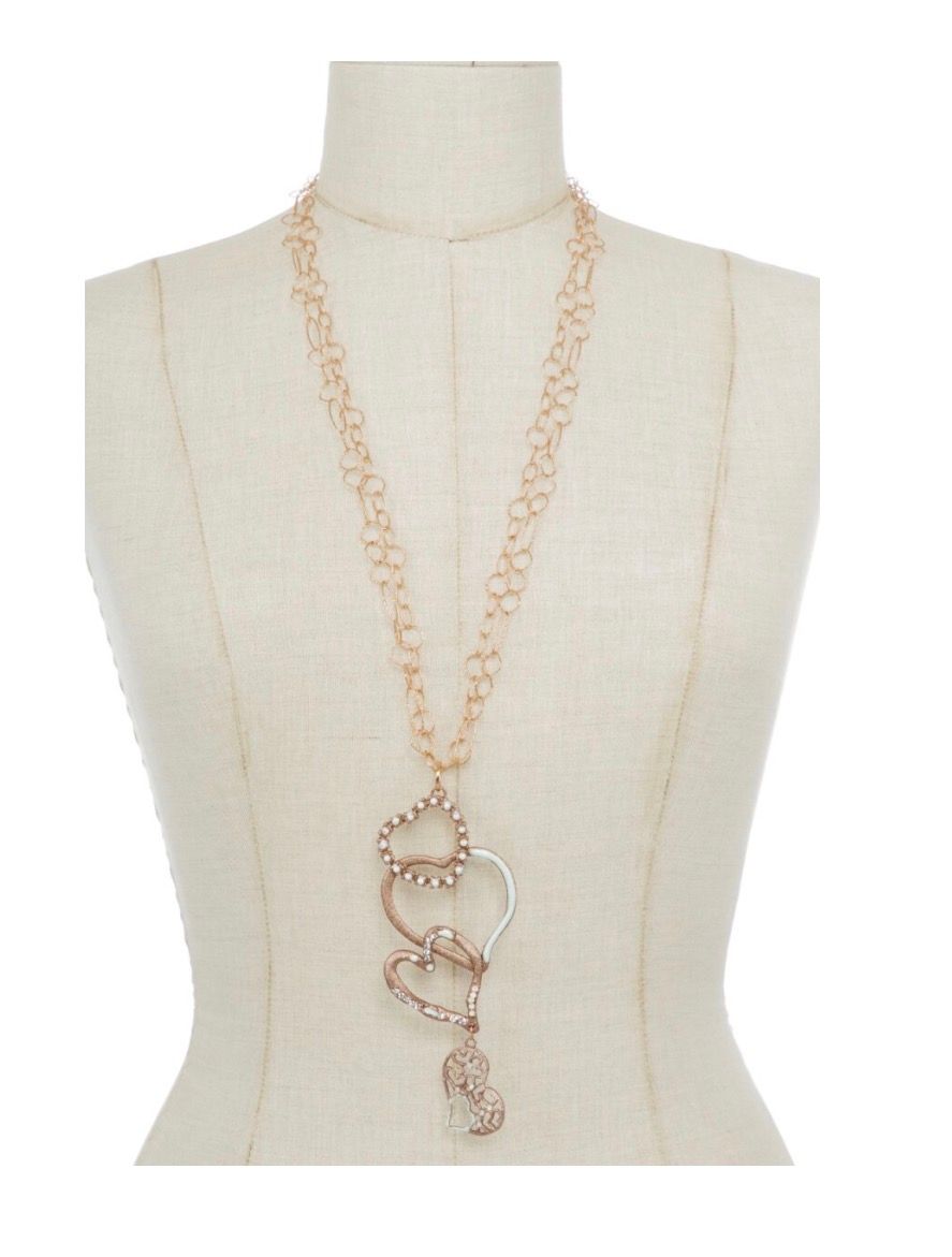 Elisa Cavaletti - Necklace bronze heart