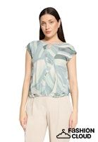 Top geometric print