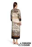 Dress maxi animal print