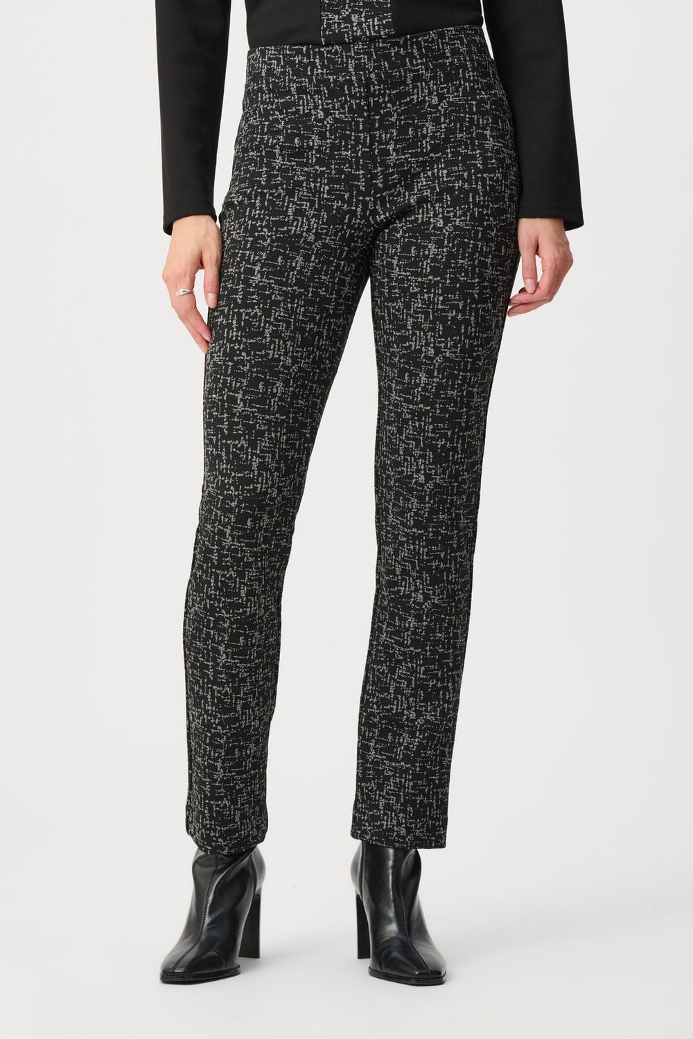 Pants scuba print grey