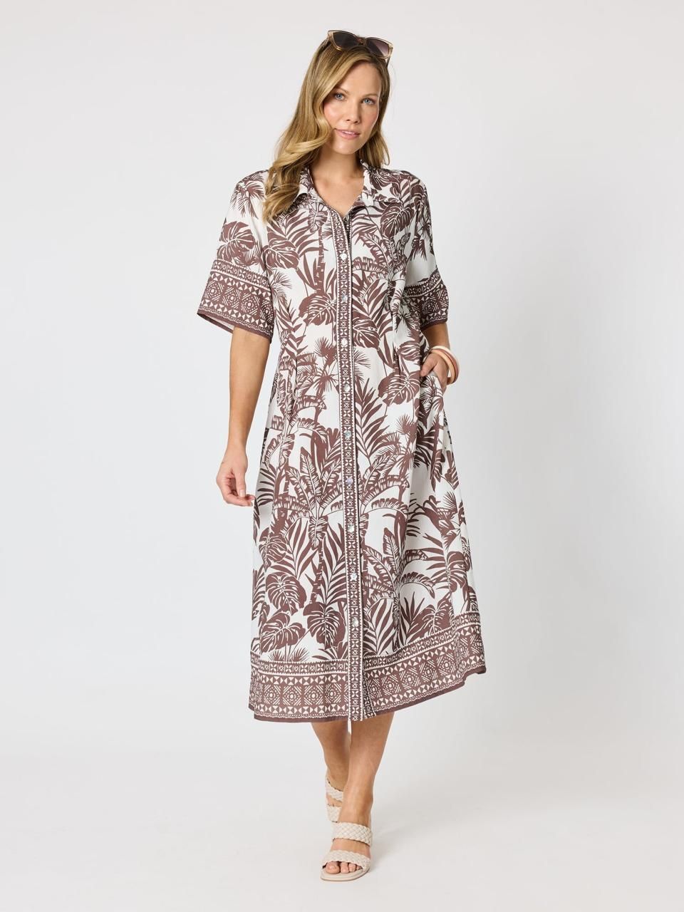 Hammock &amp; Vine - Dress Palm long with belt