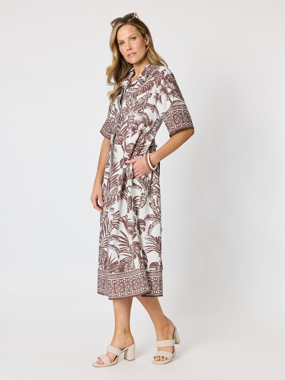 Hammock &amp; Vine - Dress Palm long with belt